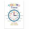 Printlabz Teling Time Learning to Read a Clock Classroom Poster
