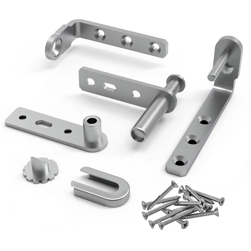 Heavy Duty Cafe Door Hinges,304 Stainless Steel Thick Hinges, Self