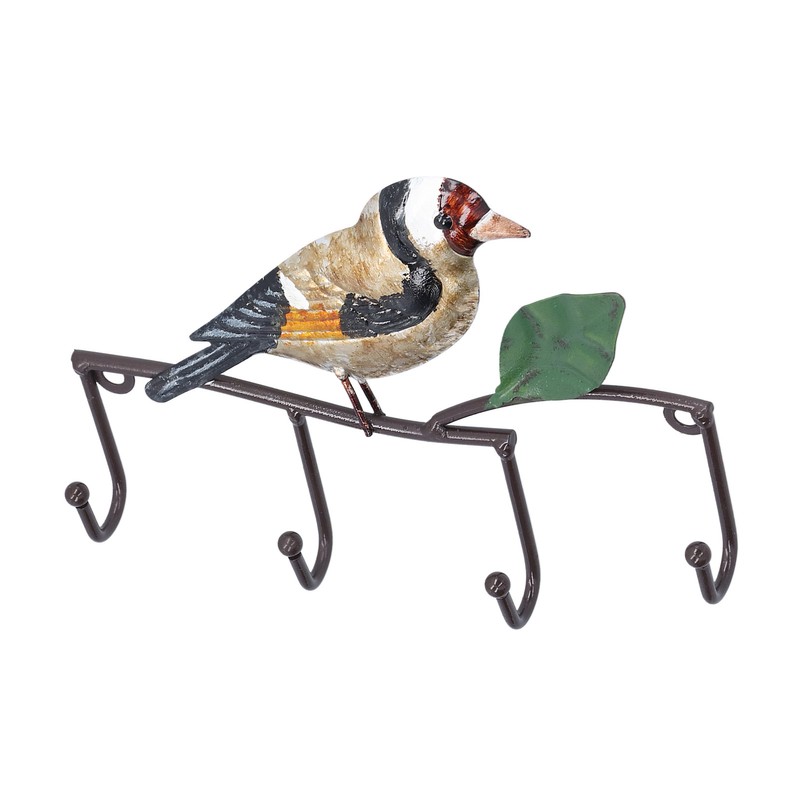 Key Hook Iron Bird Wall Hook Key Hanger Door Coat