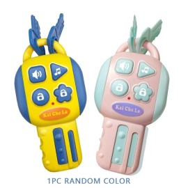 Unbranded Kids Simulated Steering Wheel Toy Educational Interactive Simulator Driving Play - 1PCS Key