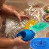 5 Pack Educational Baby Bath Time Stackable Floating Boats Bright
