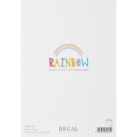 Regal Publishing Juvenile Birthday Card Age 2 Grandson - 9 x 6 inches,grey|blue|red|gold