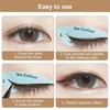 8 Eye Makeup Template Stickers And 2 Cat-Shaped Eyeliner Template