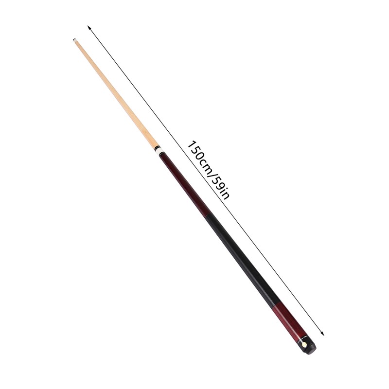 Pool Sticks for Adults 1.50m/59in High-End Pool Cue Maple Double-Section