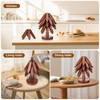 Wooden Trivets for Hot Dishes, Christmas Tree Shape Trivet Set,