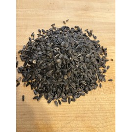 Black Oil Sunflower Seeds Non GMO Organic for Planting or Sprouting 8 Ounces Apprx 1000 Seeds