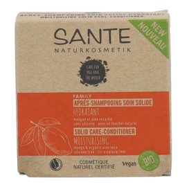 Sante Naturkosmetik Solid Conditioner, Moisturizing, Mango Aloe, 60g