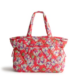 Vera Bradley Featherweight Knollton Travel Tote, Swirling Poppies
