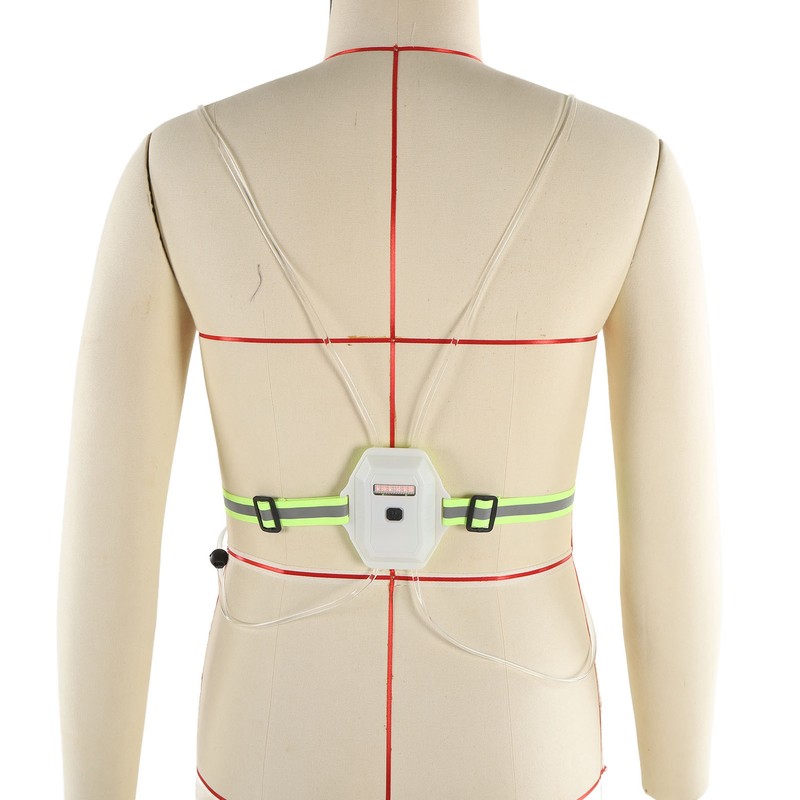 Wearable Night Light USB Charging Waterproof Warning Vest for Outdoor