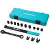 DURATECH 15-Piece Universal Ratcheting Serpentine Belt Tool Set for Installing