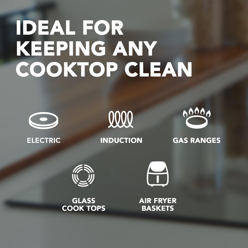 Weiman Glass Cooktop & Stove Top Cleaner Kit, Removes Grease