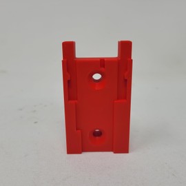 Fits Milwaukee M28 Battery Holder Mount Red Black 1 of Each Organizer