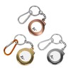 Plumdrop Measuring Tape Keychain, Functional Retractable Mini Tape Measure, 2M