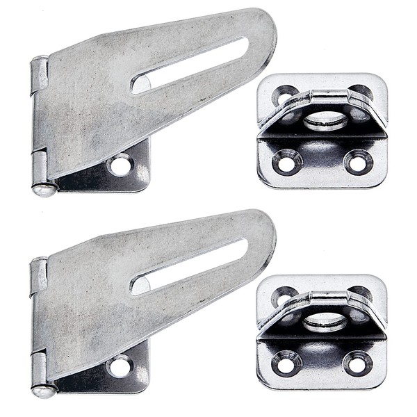 Alberts 361709 Safety Hasp | Stainless Steel | Length Latch