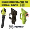 Wall Mount for Ryobi 40v Leaf Blower | Compatible with