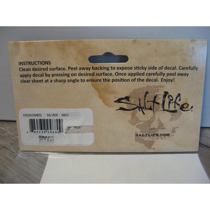 Salt Life Decal - 12" Medium Surface Mount Sticker -