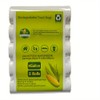 4 gallon biodegradable small trash bags - white bathroom garbage