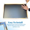 1Set/18PCS Metal Photo Frame Hardware Set - Durable Angle Bracket