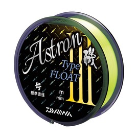 Daiwa Astron Iso Type PE Nylon Line, Float 3, No. 3, 164.0 yd (150 m), Bright Yellow