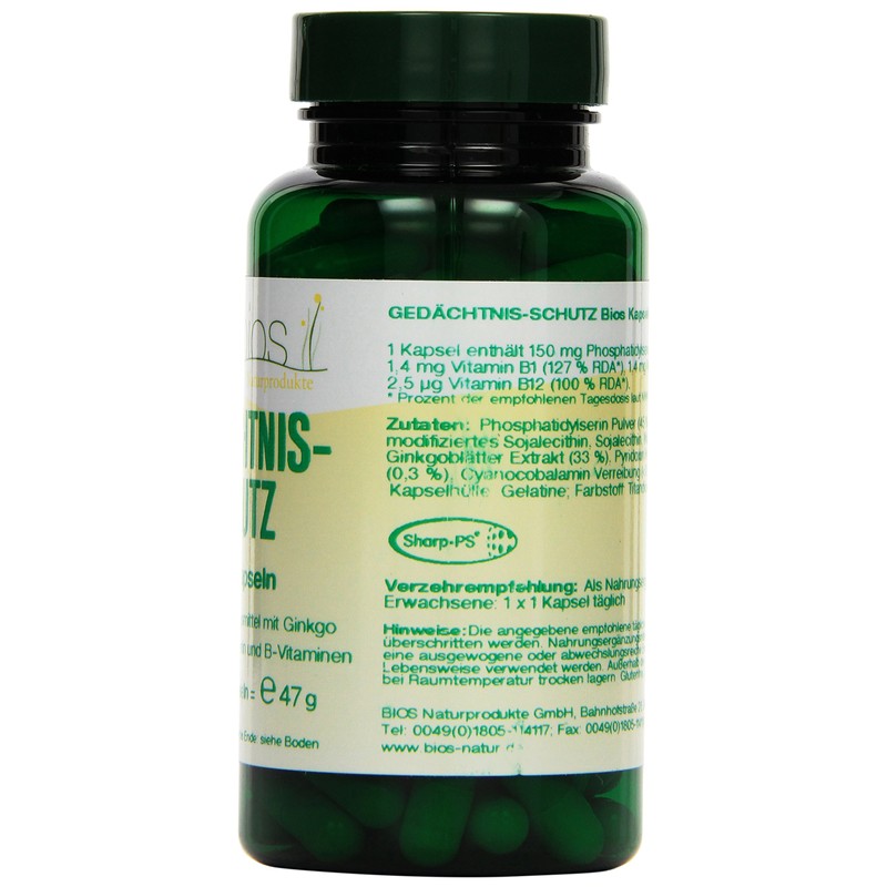 Bios Memory Protection 100 Capsules 47 g
