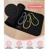 Squat Mat with Foot Position,Large Non-Slip Squat Target Pad， Pad