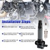LCWRGS Ignition Coil Pack and Spark Plugs Fits for 3.5
