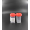 15Pcs 2oz/60ml Sterile Specimen Cups,Each Sterile Specimen Cup has a