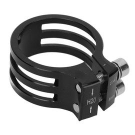 Bike Seat Post Clamp Aluminum Alloy Quick Release 34.9mm Carbon Fiber Bike Seat Clamp for MTB Bike Road Bike