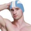 Dallonan Swimming Cap Argentina Flag Unisex Adult Swim Cap Polyester
