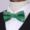 HISDERN Bow Ties for Boys Pre Tied Toddler Bow Tie