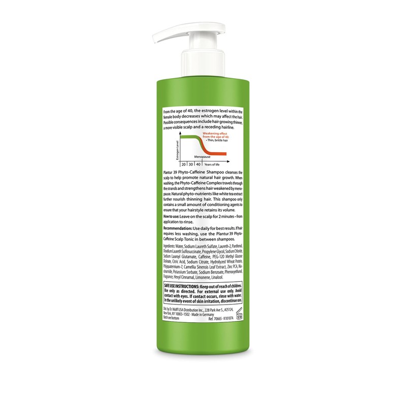 Plantur 39 Fine and Brittle Hair Shampoo (16.9 fl oz)