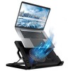 Laptop Cooling Pad Stand Built-in Quiet Fans, USB Ports, Adjustable