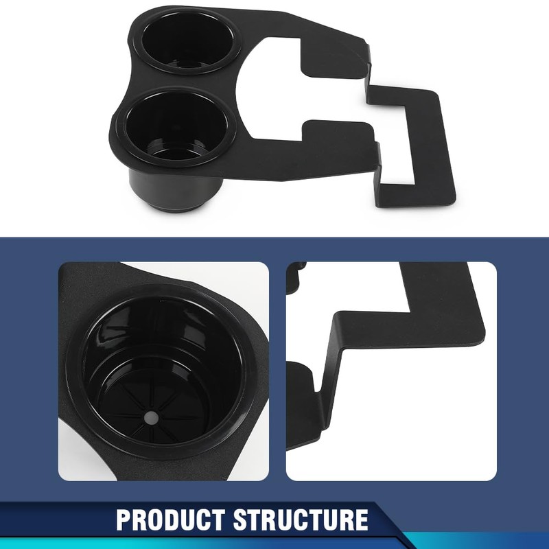 PIT66 Armrest Center Console Cup Holder Compatible with Chevy OBS
