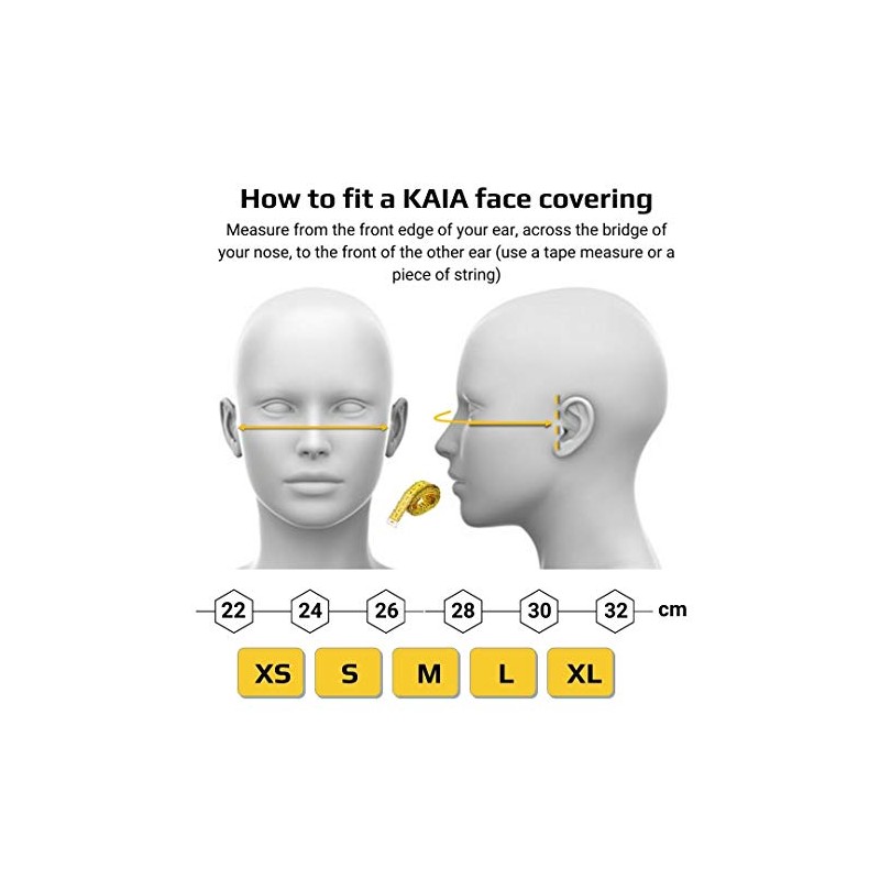 KAIA Face Covering | 2-Layer | Washable | Reusable |