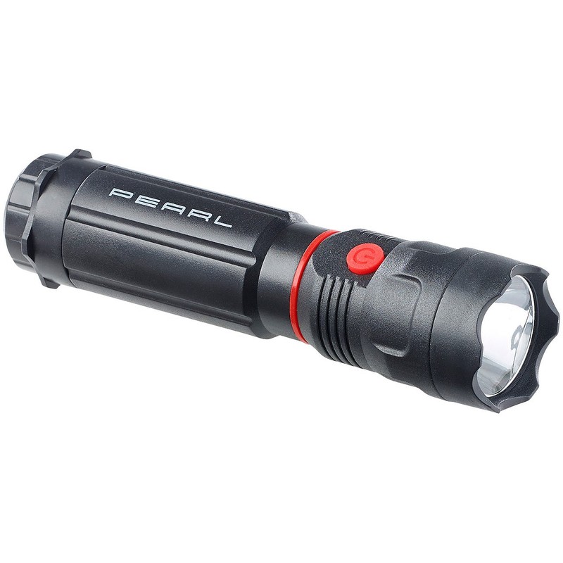 PEARL Light: 2-in-1 LED Torch with Work Light, Magnet, 2x