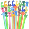 24 Pieces Dinosaur Pens Cute Dinosaur Gel Pens Funny Pens