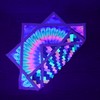 Flow Star (UV Reactive) Beginners Cloth Spinning Easy to Rotate