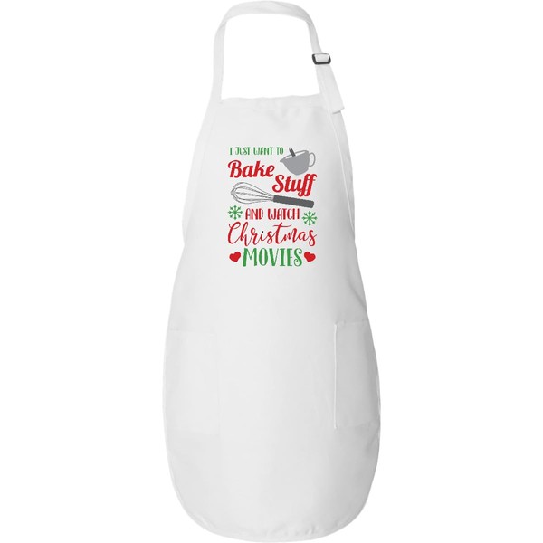 inktastic I Just Want To Bake Stuff and Watch Christmas