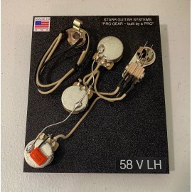 Starr Guitar Systems Wiring harness upgrade for LEFTY Gibson Flying V Model 58!