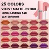 BINGBRUSH Super Stay Matte Longwear No-Budge Liquid Lipstick Makeup,Highly Pigmented