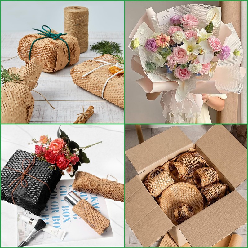 Honeycomb Packing Paper PINENUTS 15" x 131' Eco Friendly Packing