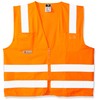 Radians SV8OSL Class 2 Solid Safety Vests, Orange, Large