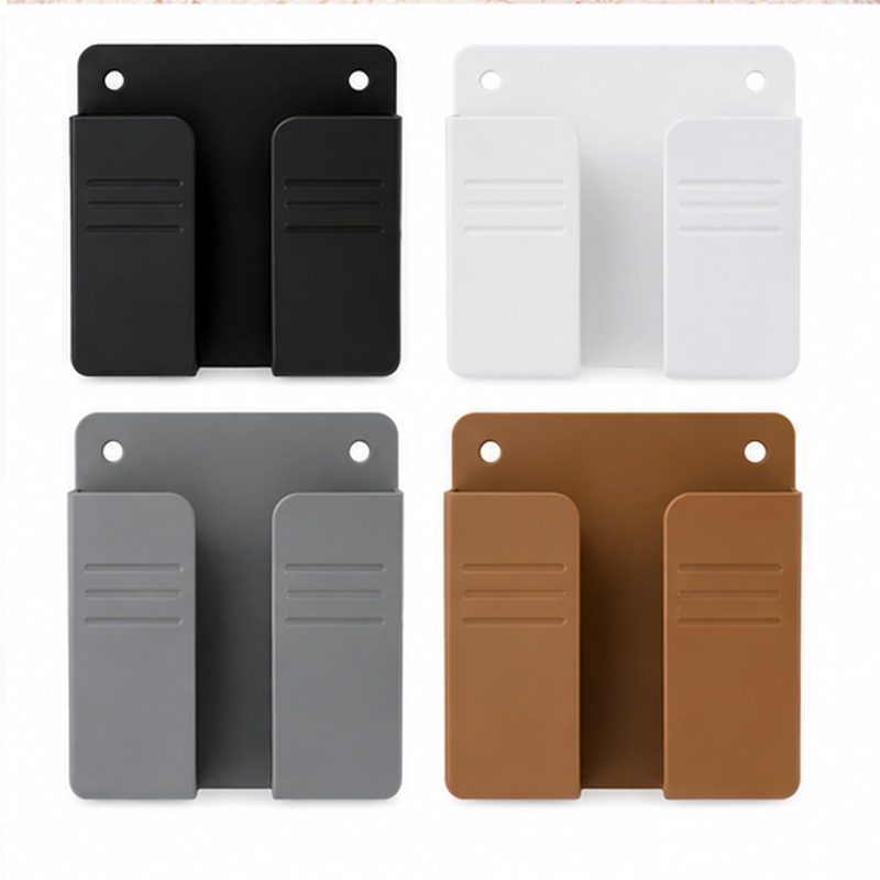 Wall Mounted Storage Box for Remote Controls – Punch-Free PP