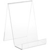 Plymor Clear Acrylic Flat Back Display Easel with 3" Box