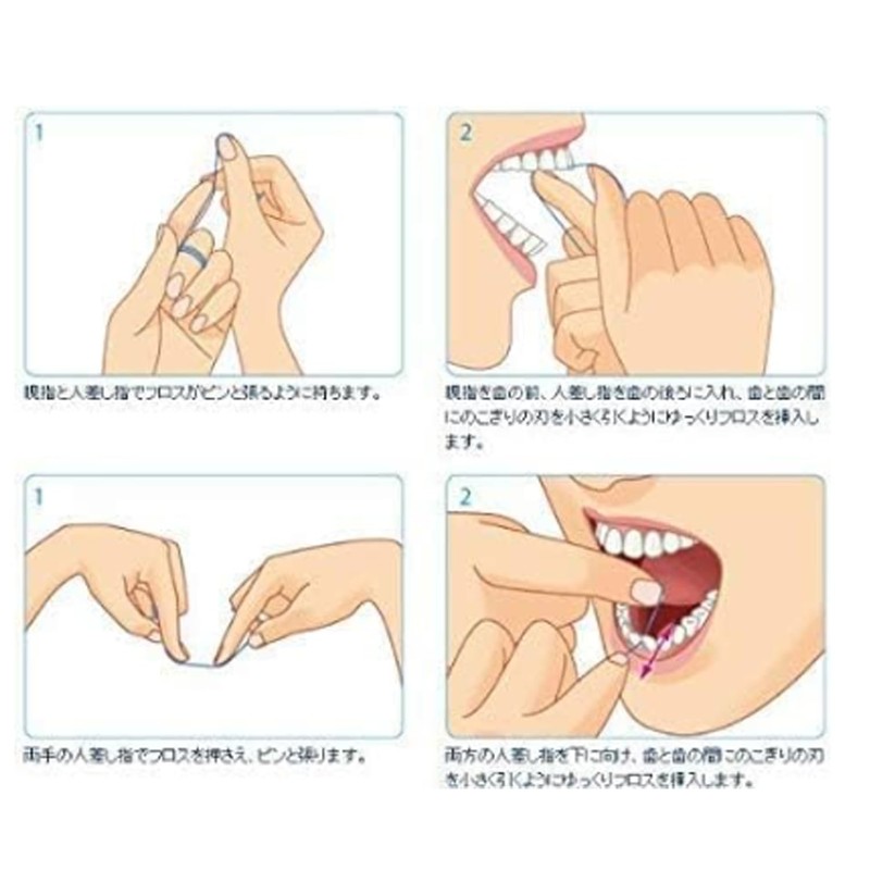 GC Lucello Floss Mint Wax 30m x 2 Packs