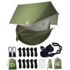 Miztli Camping Hammock with Net and Rain Fly, Portable Lightweight