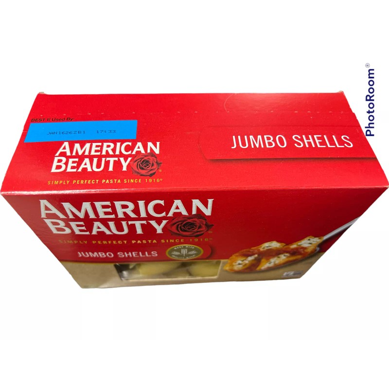 American Beauty Jumbo Pasta Shells Net Wt. 12. oz. (340g)