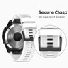 NotoCity Compatible Fenix 5 Band 22mm Width Soft Silicone Watch