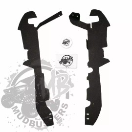 MudBusters Interior Wheel Well Rear Mudguards for 2020-25 Kawasaki KRX (2 Seat)