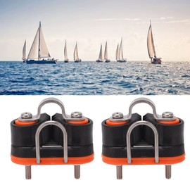 Mordaza de Leva para Velero, Mordaza de Leva de Entrada Rápida Nailon de Aluminio de Liberación Rápida para Cuerda de 3‑12 Mm